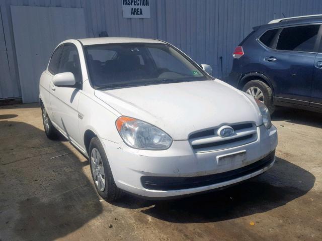 KMHCM3AC5AU169092 - 2010 HYUNDAI ACCENT BLU WHITE photo 1