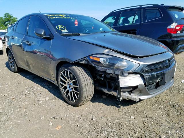 1C3CDFBA1DD295154 - 2013 DODGE DART SXT GRAY photo 1