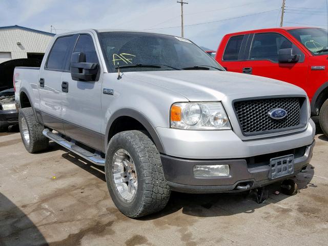 1FTPW14545FA25299 - 2005 FORD F150 SUPER SILVER photo 1