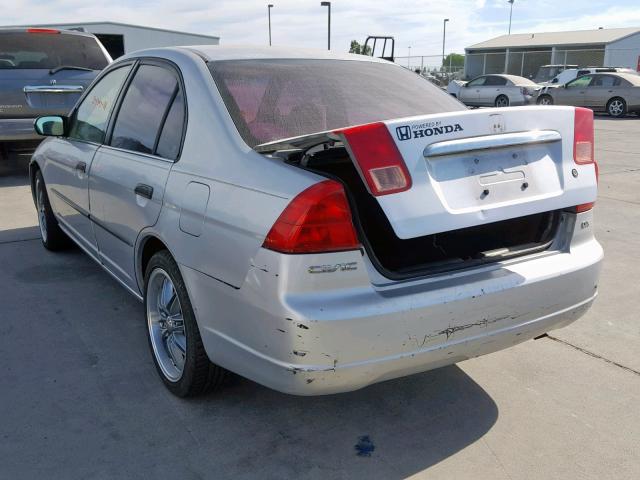 2HGES16251H559914 - 2001 HONDA CIVIC DX SILVER photo 3