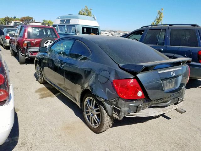 JTKDE177760122691 - 2006 TOYOTA SCION TC ნაცრისფერი ფოტო 3