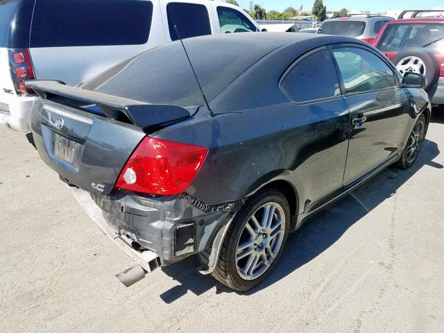 JTKDE177760122691 - 2006 TOYOTA SCION TC ნაცრისფერი ფოტო 4