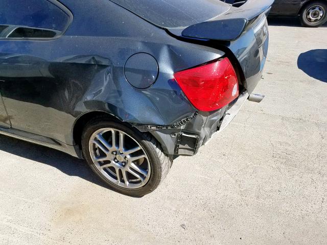 JTKDE177760122691 - 2006 TOYOTA SCION TC ნაცრისფერი ფოტო 9