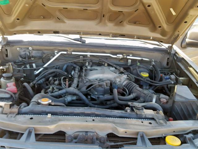 5N1ED28Y12C575253 - 2002 NISSAN XTERRA XE BROWN photo 7