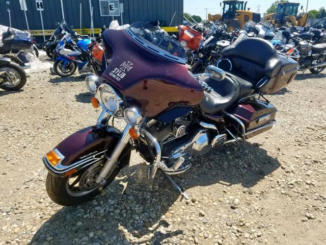 1HD1FCW105Y644559 - 2005 HARLEY-DAVIDSON FLHTCUI BURGUNDY photo 2