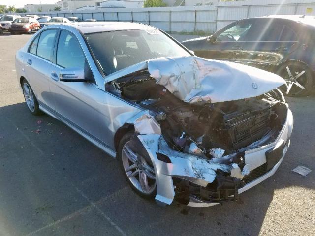 WDDGF4HB8EG199099 - 2014 MERCEDES-BENZ C 250 SILVER photo 1