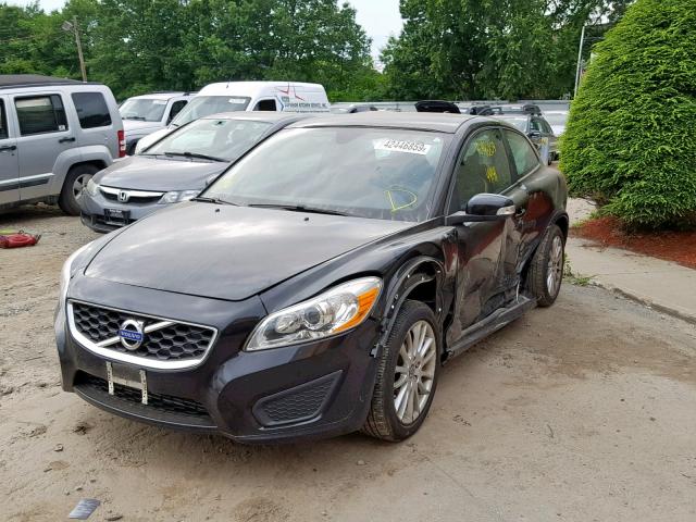 YV1672MK4B2203388 - 2011 VOLVO C30 T5 BLACK photo 2