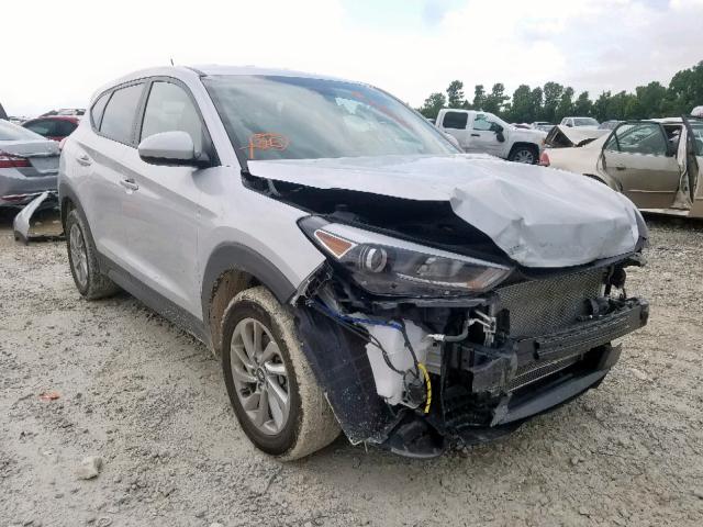 KM8J23A41HU557534 - 2017 HYUNDAI TUCSON SE SILVER photo 1