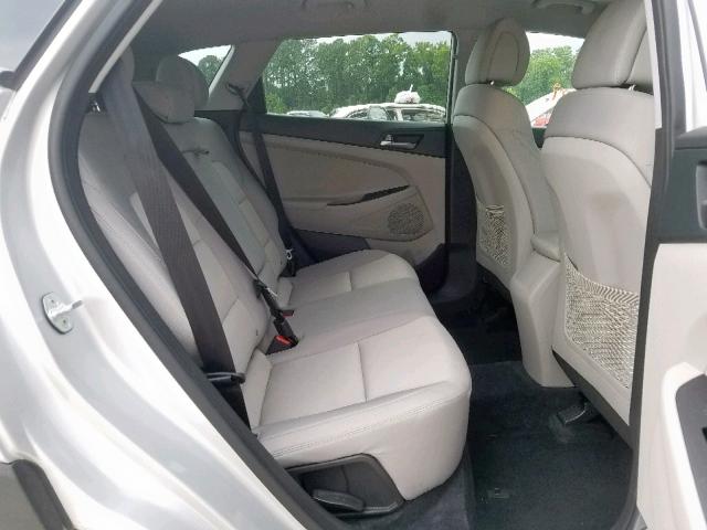 KM8J23A41HU557534 - 2017 HYUNDAI TUCSON SE SILVER photo 6