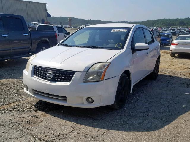 3N1AB61E98L614977 - 2008 NISSAN SENTRA 2.0 WHITE photo 2