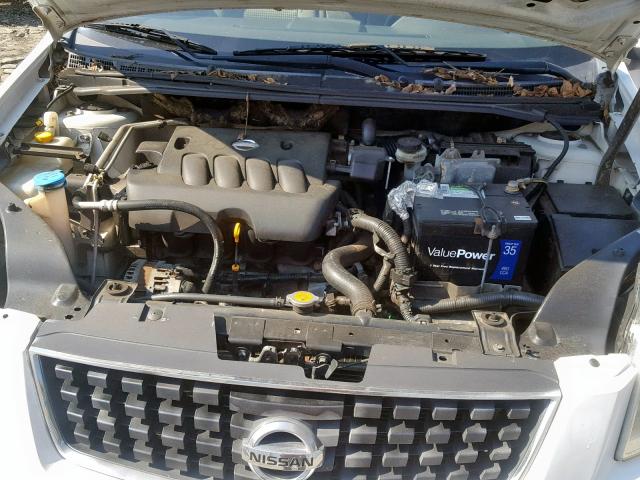 3N1AB61E98L614977 - 2008 NISSAN SENTRA 2.0 WHITE photo 7