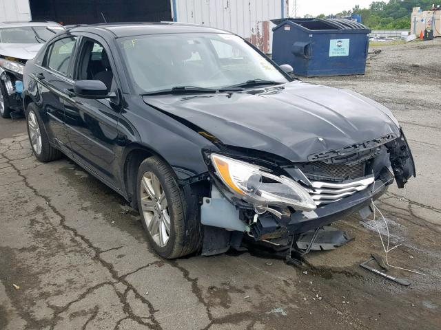 1C3CCBBG7CN225859 - 2012 CHRYSLER 200 TOURIN BLACK photo 1