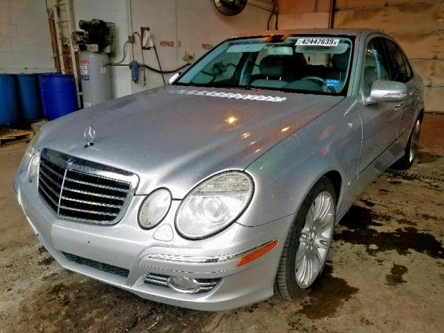 WDBUF56X37B099508 - 2007 MERCEDES-BENZ E 350 SILVER photo 2