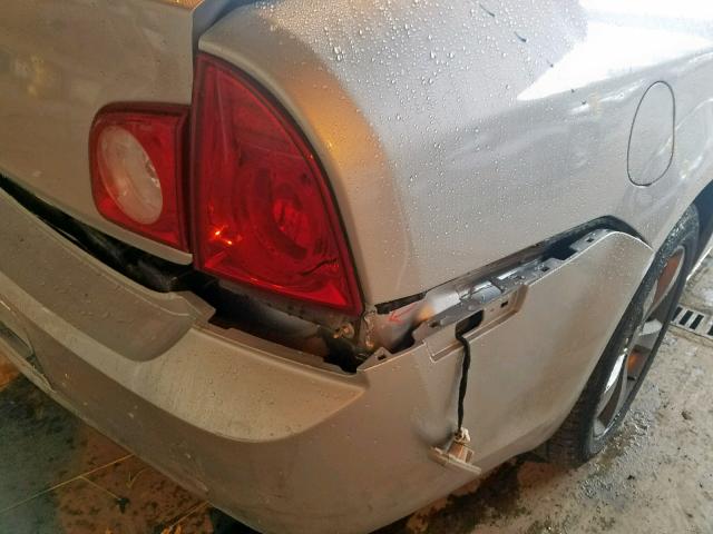 1G1ZC5E07CF386141 - 2012 CHEVROLET MALIBU 1LT 银色 照片 9