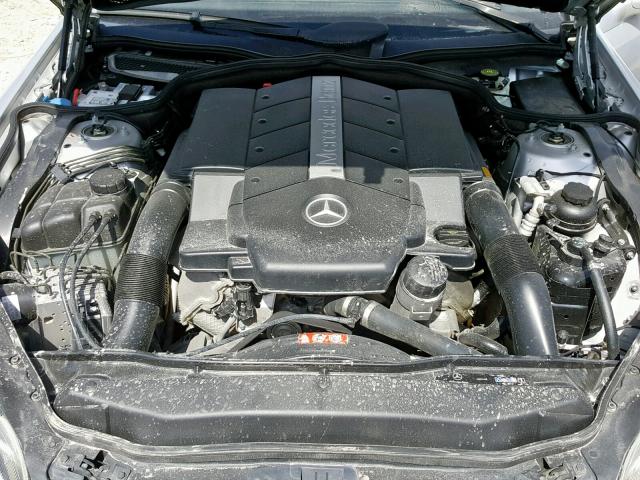 WDBSK75F36F113485 - 2006 MERCEDES-BENZ SL 500 SILVER photo 7