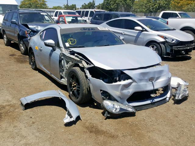 JF1ZNAA19D2730768 - 2013 TOYOTA SCION FR-S GRAY photo 1