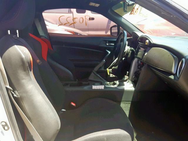 JF1ZNAA19D2730768 - 2013 TOYOTA SCION FR-S GRAY photo 5