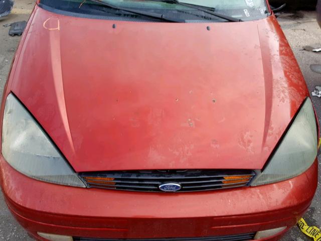 1FAFP38373W307114 - 2003 FORD FOCUS ZTS RED photo 7