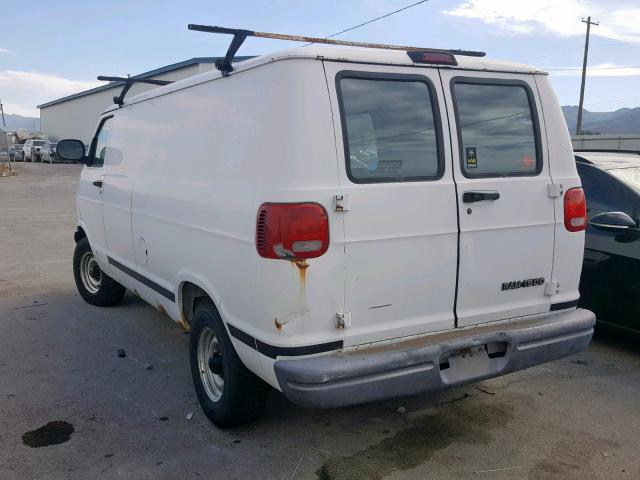 2B7HB11X9XK523895 - 1999 DODGE RAM VAN B1 WHITE photo 3