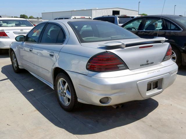 1G2NF52F83M520846 - 2003 PONTIAC GRAND AM S GRAY photo 3