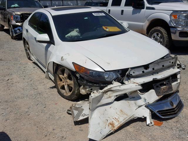 JH4CU2F81CC011701 - 2012 ACURA TSX SE WHITE photo 1