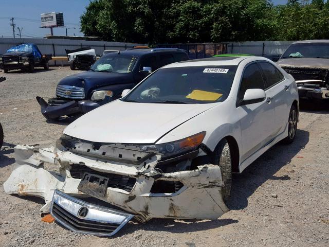 JH4CU2F81CC011701 - 2012 ACURA TSX SE WHITE photo 2