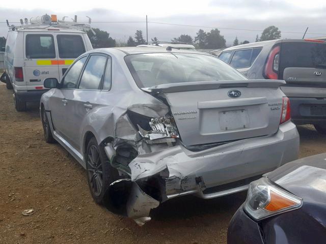 JF1GV7E68BG518069 - 2011 SUBARU IMPREZA WR SILVER photo 3