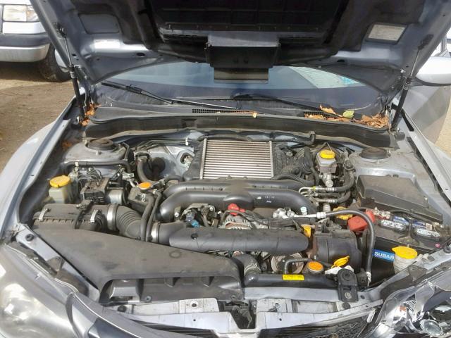 JF1GV7E68BG518069 - 2011 SUBARU IMPREZA WR SILVER photo 7