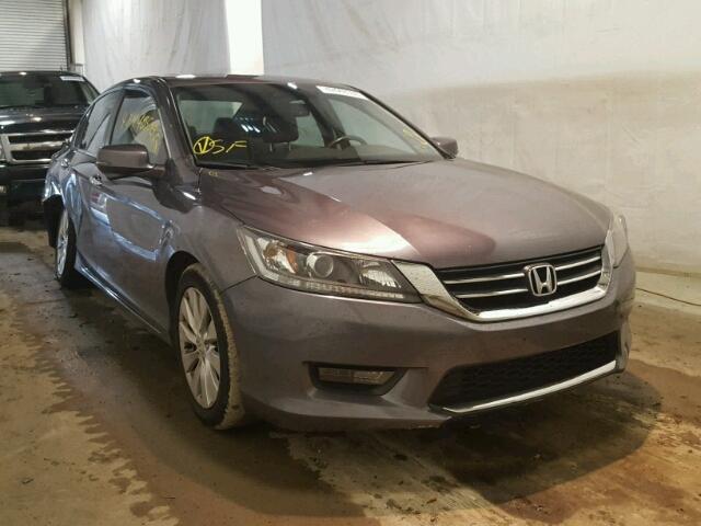 1HGCR2F84EA216593 - 2014 HONDA ACCORD EXL CHARCOAL photo 1