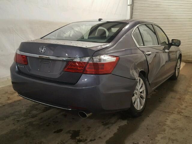 1HGCR2F84EA216593 - 2014 HONDA ACCORD EXL CHARCOAL photo 4