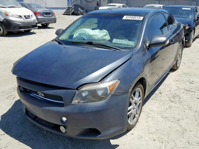 JTKDE177160116093 - 2006 TOYOTA SCION TC ნაცრისფერი ფოტო 2