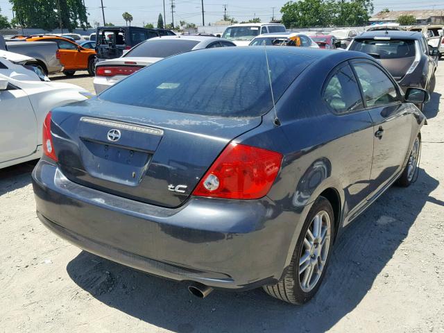 JTKDE177160116093 - 2006 TOYOTA SCION TC ნაცრისფერი ფოტო 4