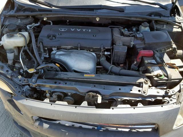 JTKDE177160116093 - 2006 TOYOTA SCION TC ნაცრისფერი ფოტო 7