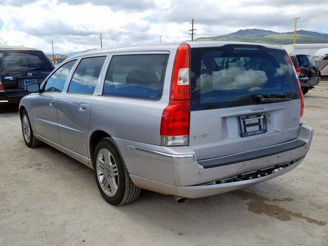 YV1SW592171655887 - 2007 VOLVO V70 2.5T SILVER photo 3