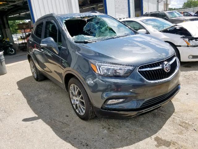 KL4CJ1SB8JB636003 - 2018 BUICK ENCORE SPO GRAY photo 1