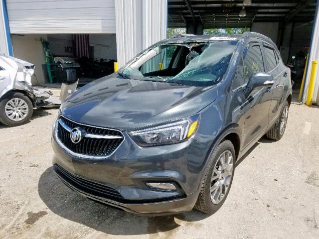 KL4CJ1SB8JB636003 - 2018 BUICK ENCORE SPO GRAY photo 2