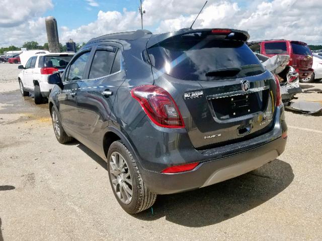 KL4CJ1SB8JB636003 - 2018 BUICK ENCORE SPO GRAY photo 3