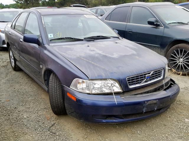 YV1VS27523F994465 - 2003 VOLVO S40 1.9T BLUE photo 1