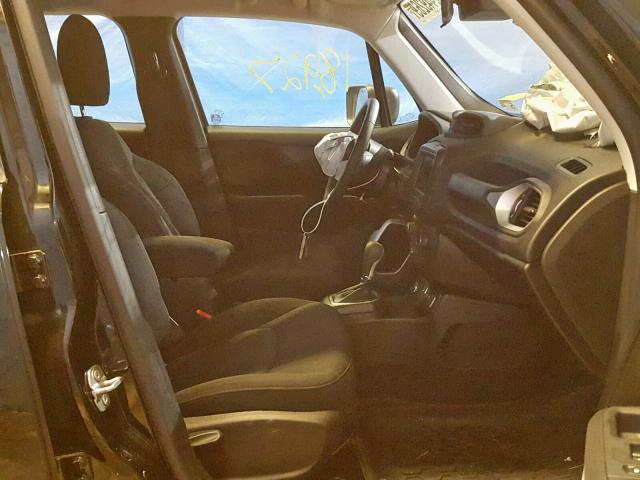 ZACCJBAB9JPG78828 - 2018 JEEP RENEGADE S შავი ფოტო 5