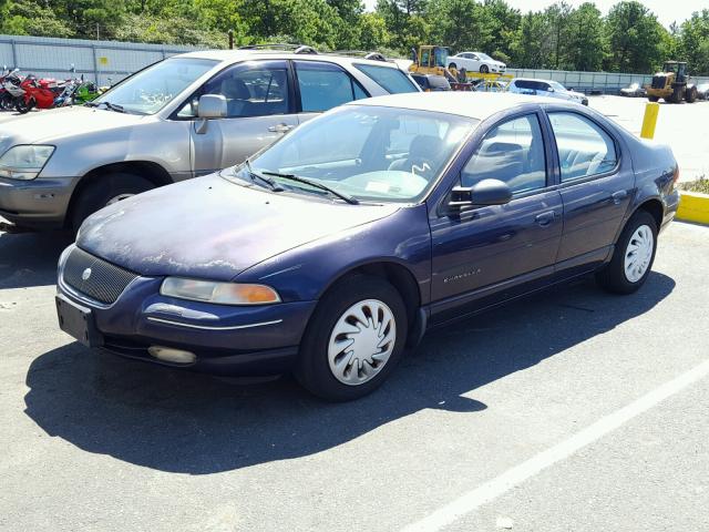 1C3EJ56H3VN607313 - 1997 CHRYSLER CIRRUS LX PURPLE photo 2