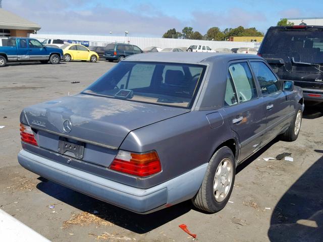 WDBEA30D7HA418535 - 1987 MERCEDES-BENZ 300 E GRAY photo 4