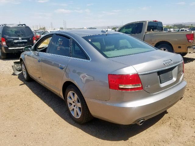 WAUAH74F76N137465 - 2006 AUDI A6 3.2 BROWN photo 3