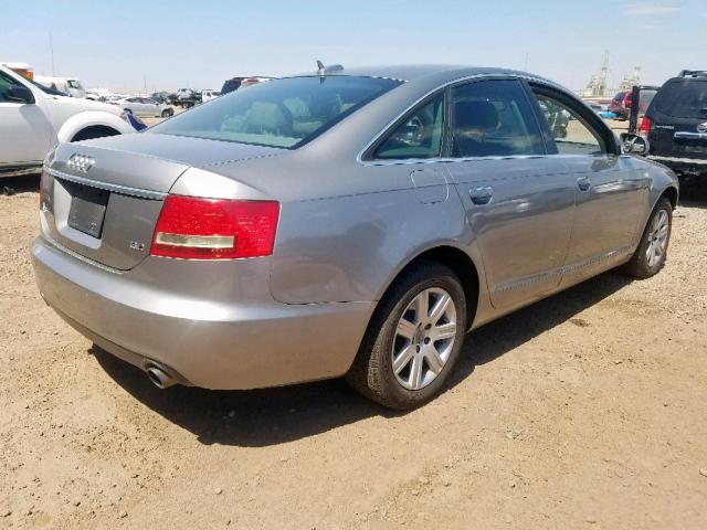 WAUAH74F76N137465 - 2006 AUDI A6 3.2 BROWN photo 4