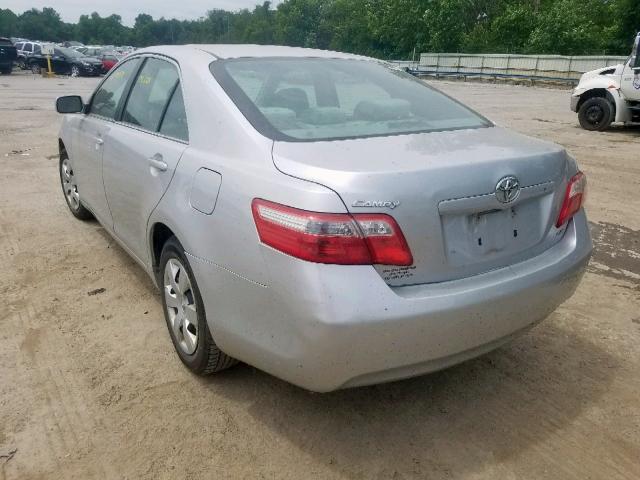 4T1BE46K57U638754 - 2007 TOYOTA CAMRY NEW SILVER photo 3