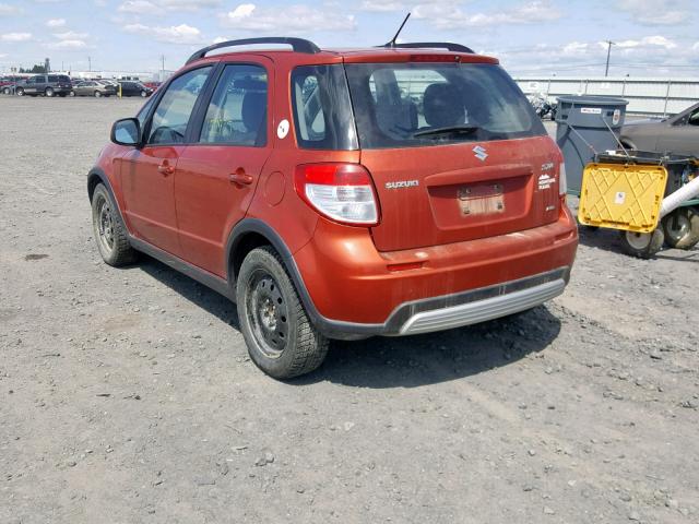 JS2YB5A34B6305008 - 2011 SUZUKI SX4 ORANGE photo 3