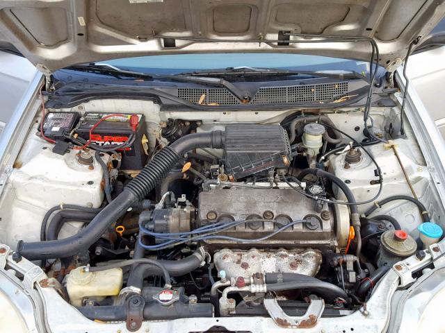 2HGEJ6612YH554669 - 2000 HONDA CIVIC BASE Gümüş foto 7