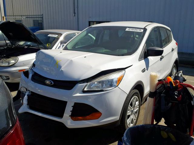 1FMCU0F73DUC63390 - 2013 FORD ESCAPE S WHITE photo 2