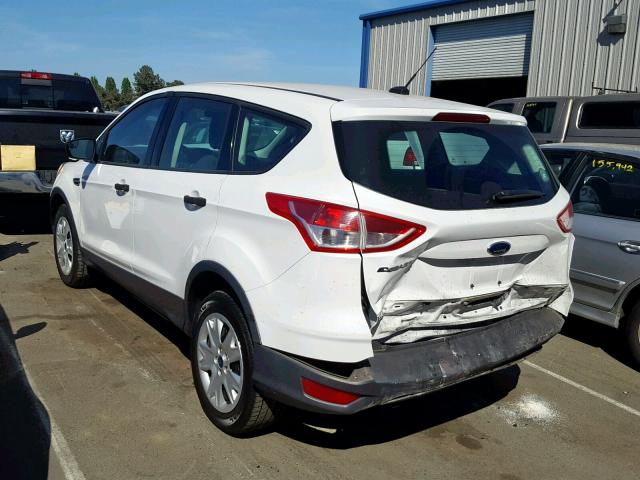 1FMCU0F73DUC63390 - 2013 FORD ESCAPE S WHITE photo 3