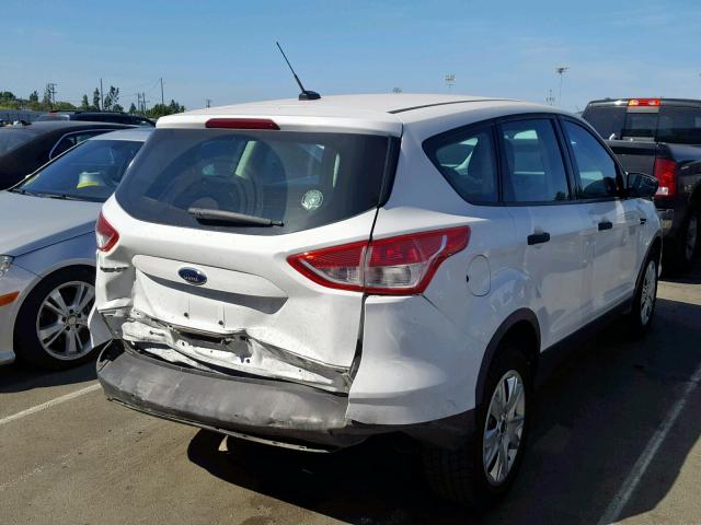 1FMCU0F73DUC63390 - 2013 FORD ESCAPE S WHITE photo 4