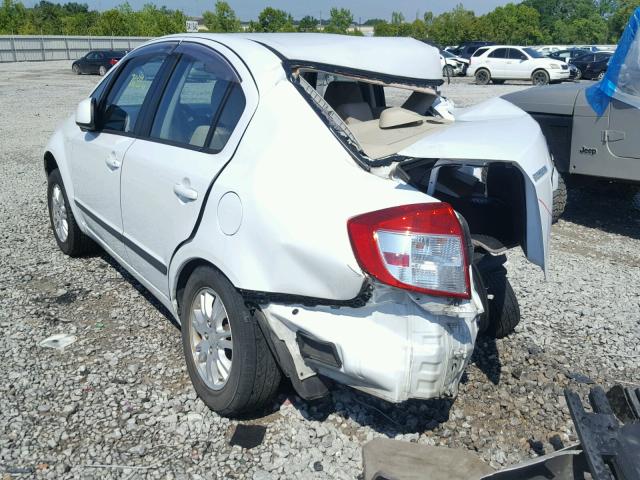 JS2YC5A30C6305554 - 2012 SUZUKI SX4 LE WHITE photo 3